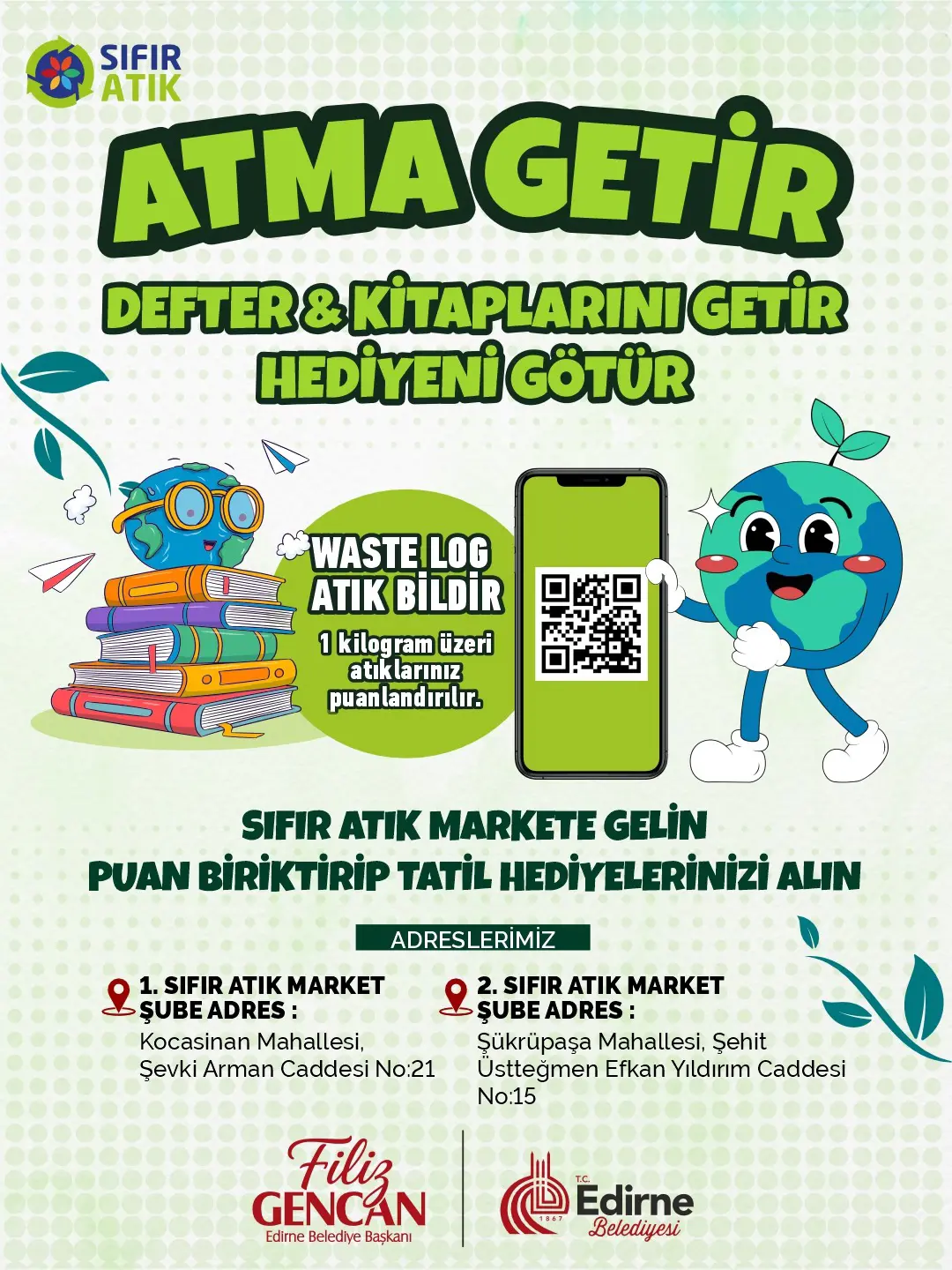 “ATMA GETİR”: ESKİ DEFTER VE KİTAPLAR HEDİYEYE DÖNÜŞECEK